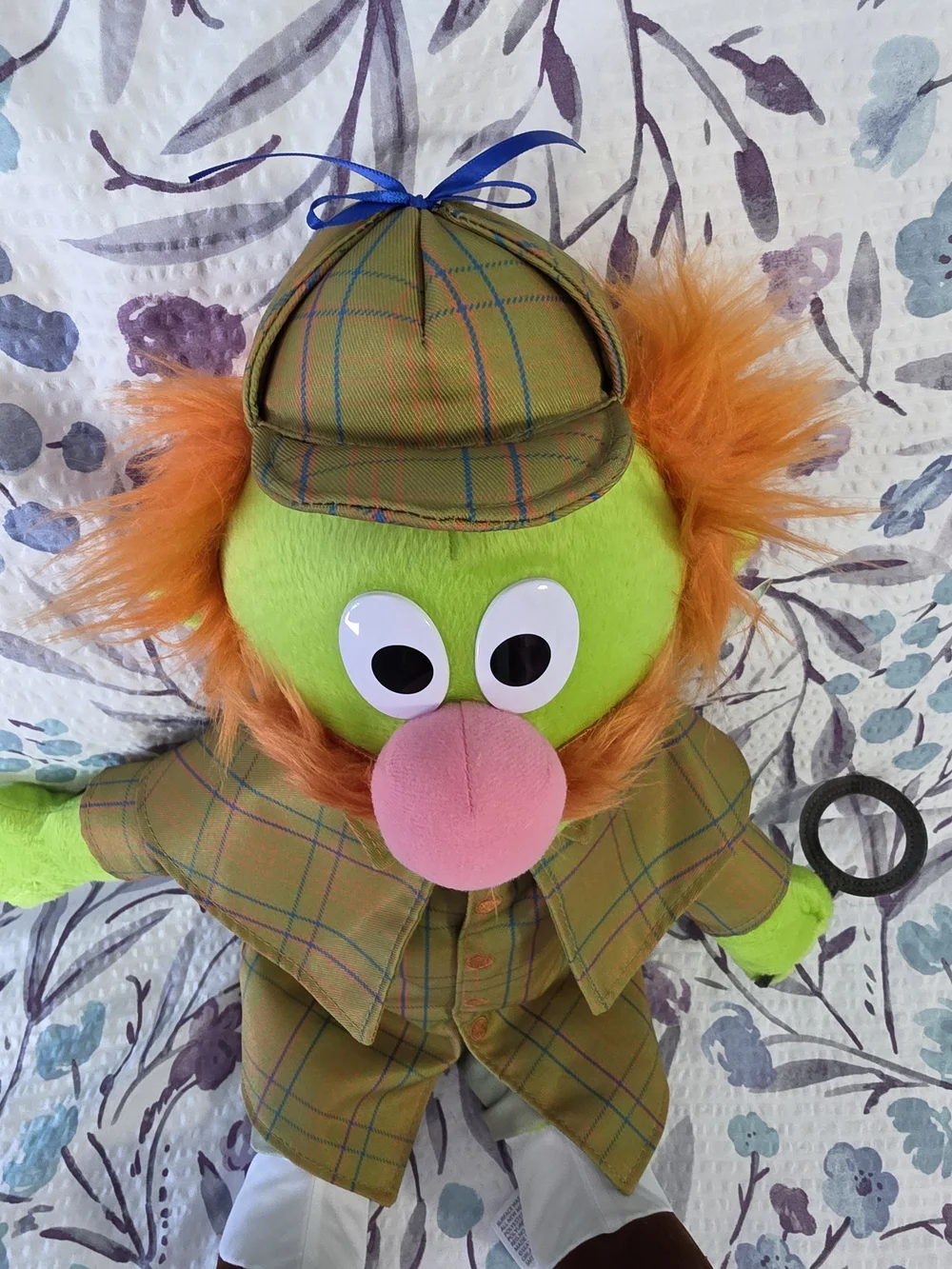 SHERLOCK HEMLOCK Sesame Street Place Plush NWT SeaWorld Exclusive